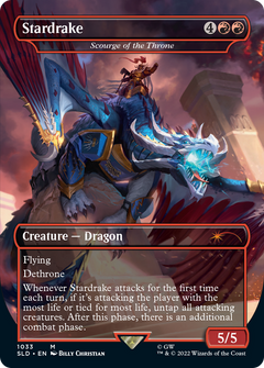 Stardrake [Scourge of the Throne] (1033) (Borderless) - Foil