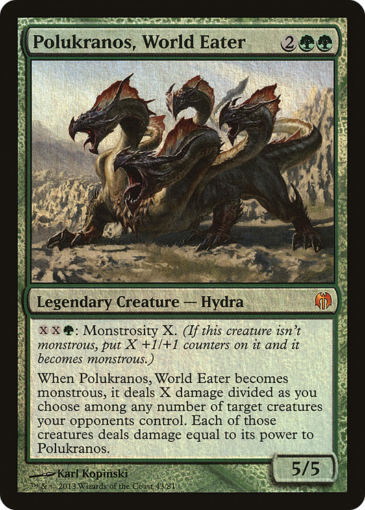 Polukranos, World Eater - Foil