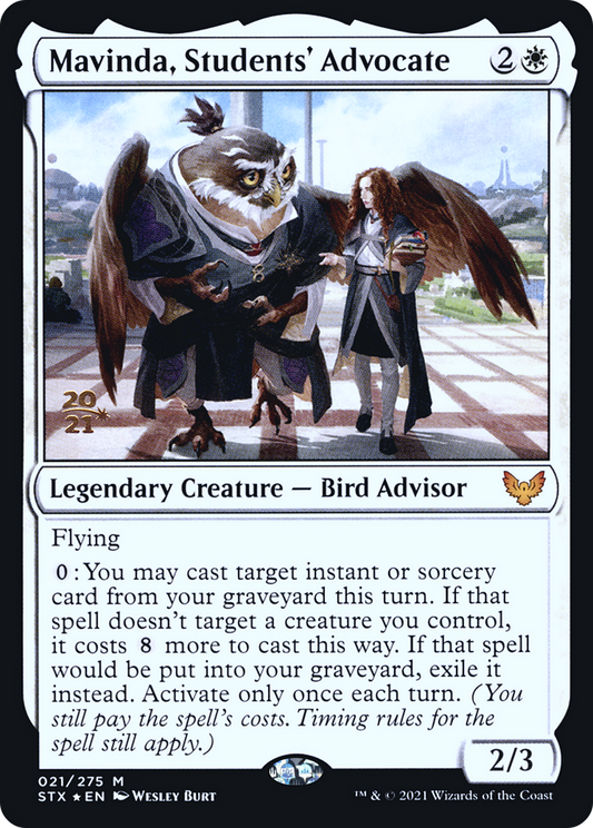 Mavinda, Students' Advocate (021) (Prerelease) - Foil