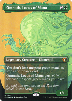 Omnath, Locus of Mana (1063) (Borderless) - Textured Foil