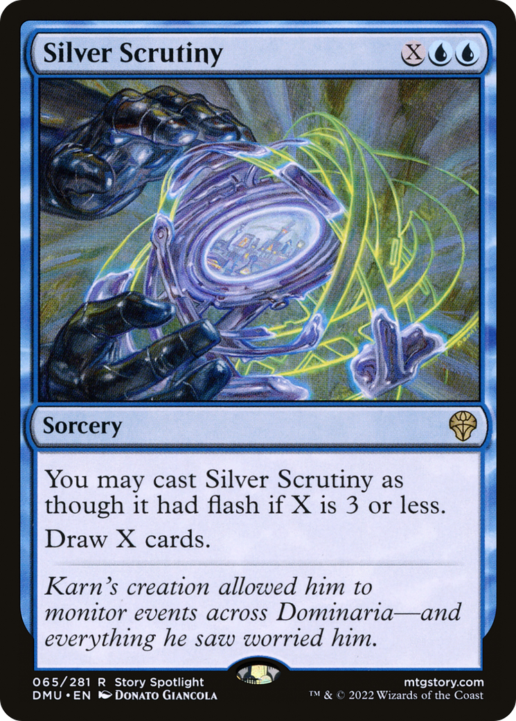 Silver Scrutiny - Foil