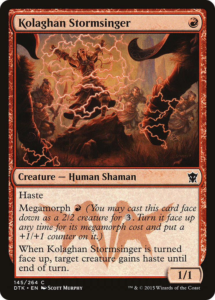 Kolaghan Stormsinger - Foil