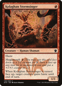 Kolaghan Stormsinger - Foil