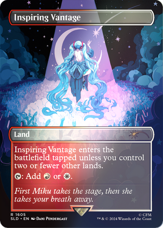 Inspiring Vantage (1605) (Borderless) - Rainbow Foil