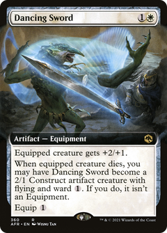 Dancing Sword (360) (Extended Art) - Foil