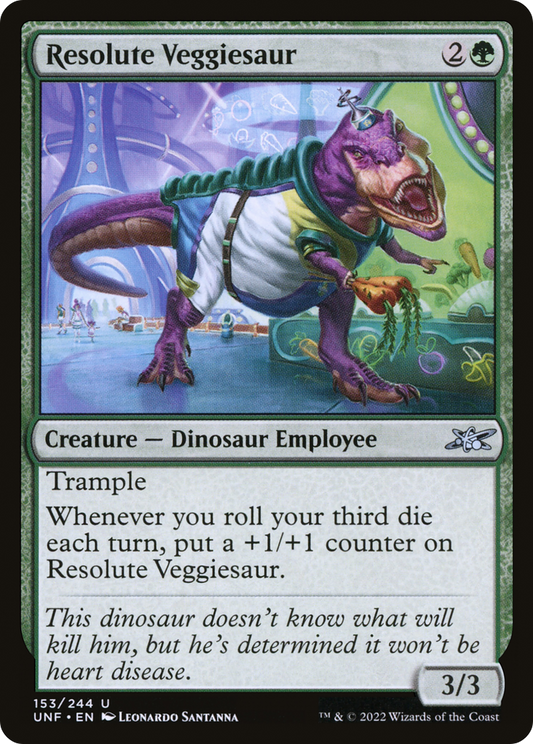 Resolute Veggiesaur - Foil