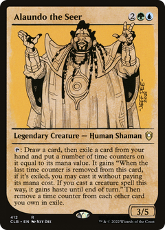 Alaundo the Seer (412) (Showcase) - Foil