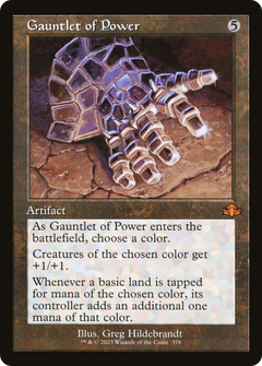 Gauntlet of Power (378) (Retro Frame)