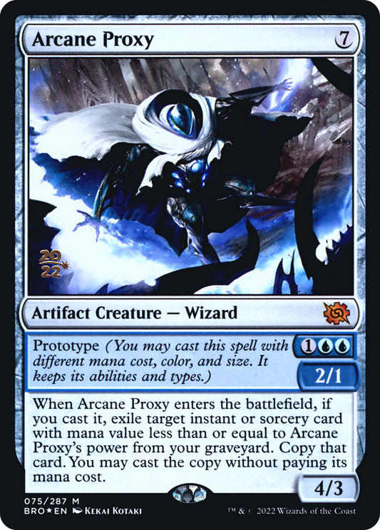 Arcane Proxy - Foil (075) (Prerelease) - Foil