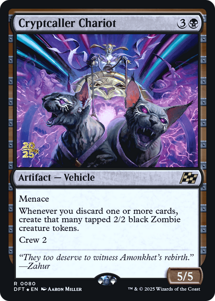 Cryptcaller Chariot (0080) (Prerelease) - Foil