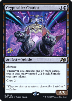 Cryptcaller Chariot (0080) (Prerelease) - Foil