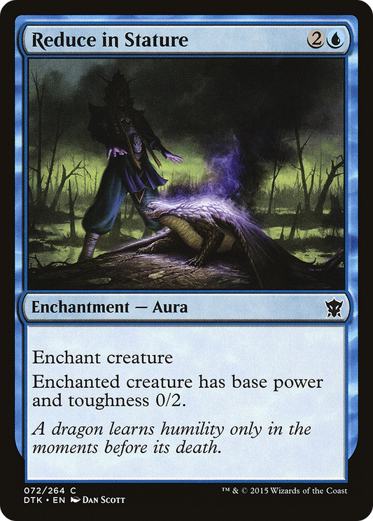 Reduce in Stature - Foil