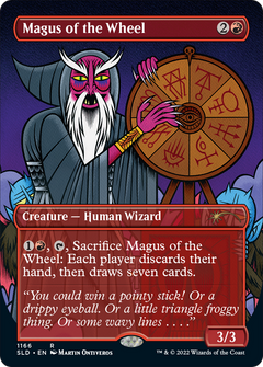 Magus of the Wheel (1166) (Borderless) - Foil