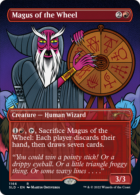 Magus of the Wheel (1166) (Borderless)