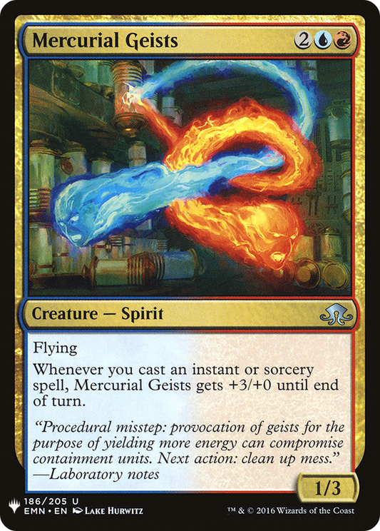 Mercurial Geists