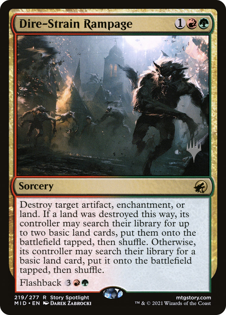 Dire-Strain Rampage (219) (Promo Pack)