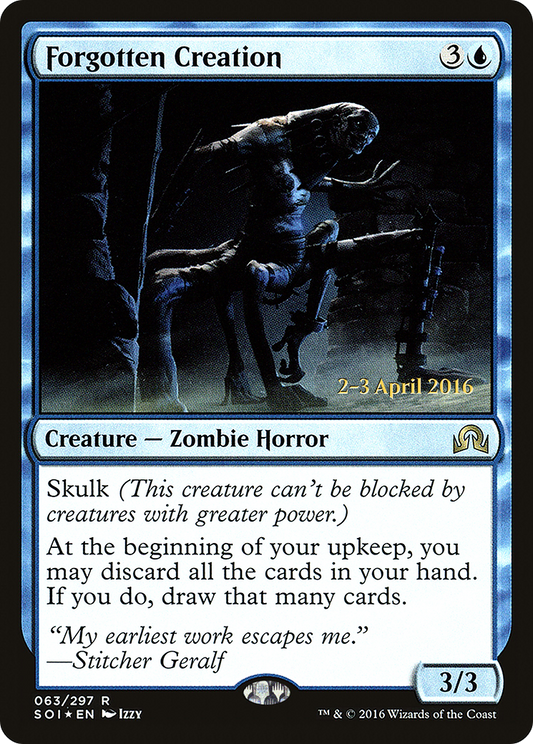 Forgotten Creation (063) (Prerelease) - Foil