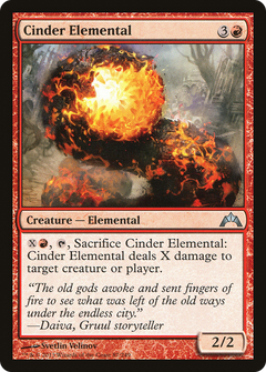 Cinder Elemental - Foil