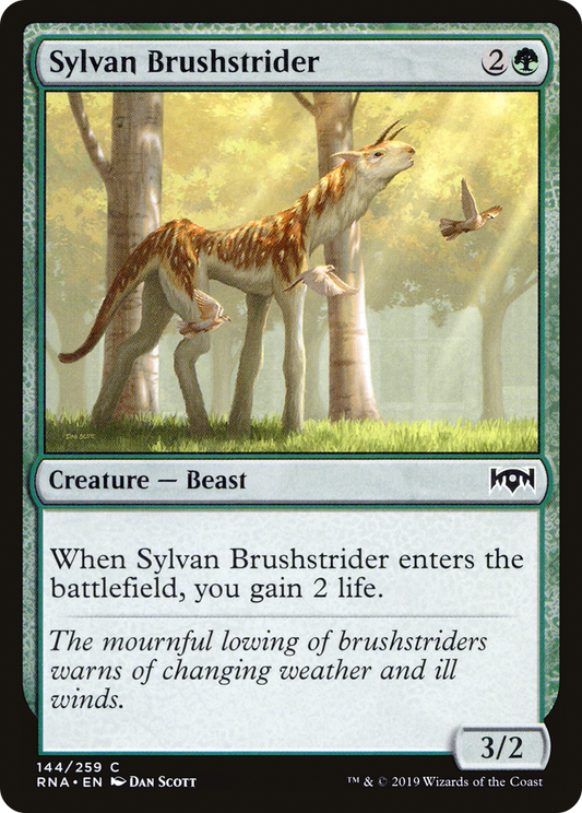 Sylvan Brushstrider - Foil