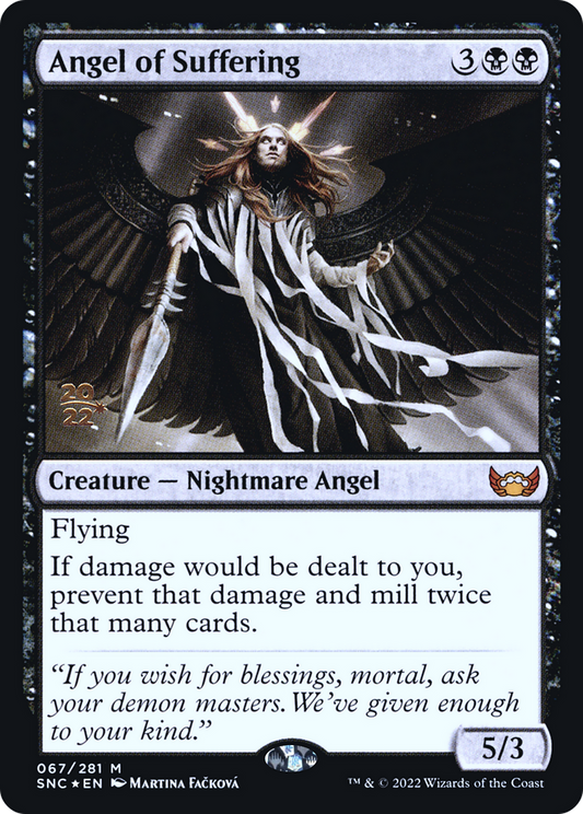 Angel of Suffering (067) (Prerelease) (PSNC) - Foil