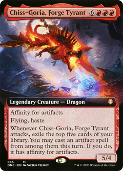 Chiss-Goria, Forge Tyrant (035) (Extended Art)