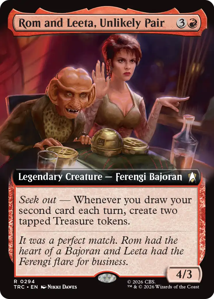 Rom and Leeta, Unlikely Pair (0294) (Extended Art) (TRC)