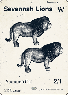 Savannah Lions (0009) (Showcase) (SLZ)