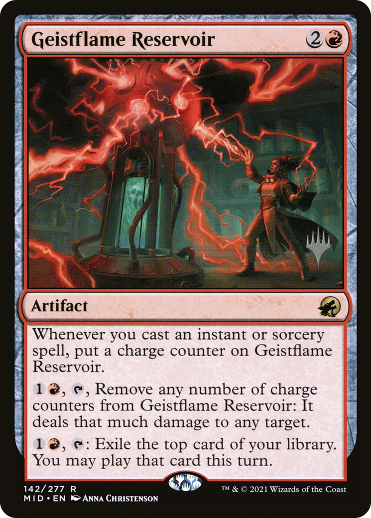 Geistflame Reservoir (142) (Promo Pack) - Foil