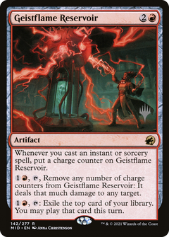 Geistflame Reservoir (142) (Promo Pack) - Foil