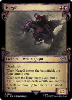 Nazgul (0728) (Showcase) - Silver Foil