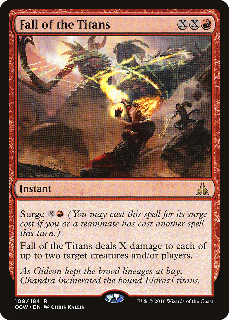 Fall of the Titans - Foil