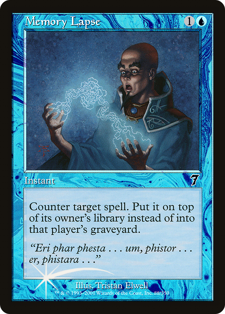 Memory Lapse - Foil