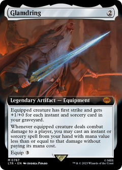Glamdring (0787) (Extended Art) - Surge Foil