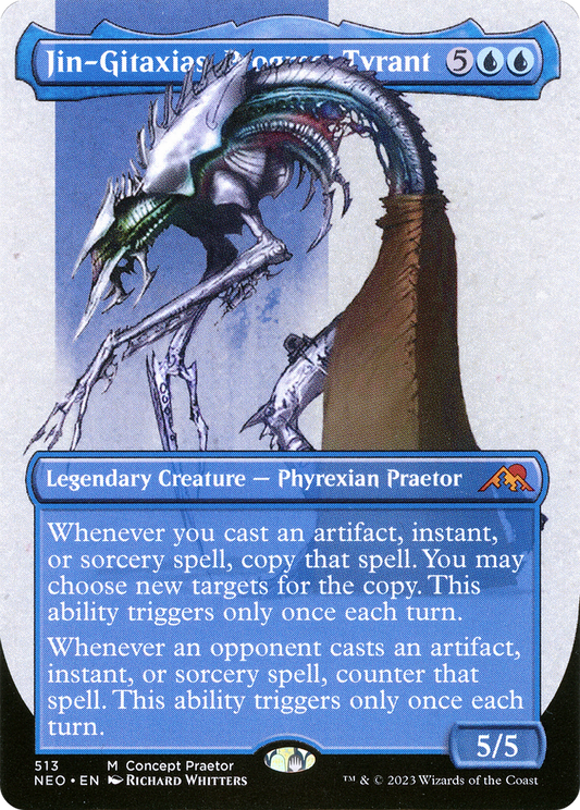 Jin-Gitaxias, Progress Tyrant (513) (Borderless)