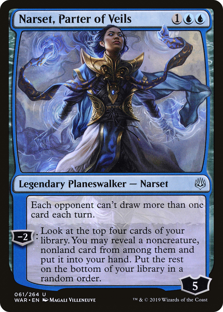 Narset, Parter of Veils - Foil