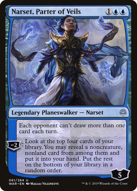 Narset, Parter of Veils - Foil