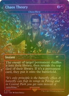 Chaos Theory [Chaos Warp] (0741) (Borderless) - Rainbow Foil