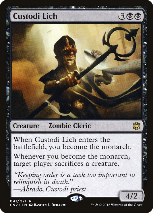 Custodi Lich - Foil