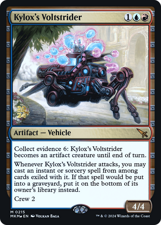 Kylox's Voltstrider (0215) (Prerelease) - Foil