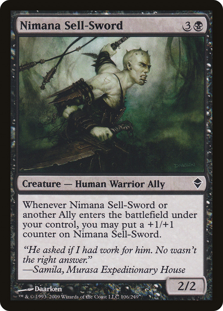 Nimana Sell-Sword - Foil