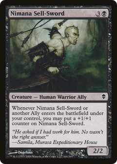Nimana Sell-Sword - Foil