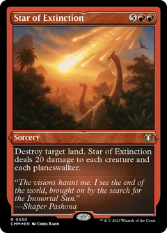 Star of Extinction (0550) - Foil Etched