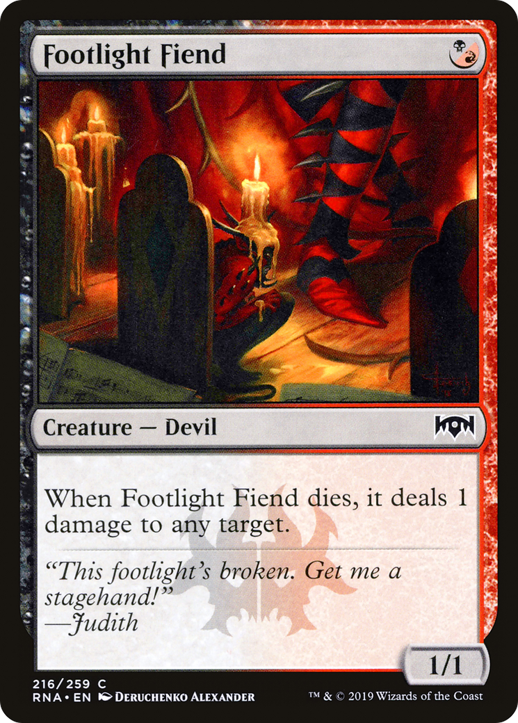 Footlight Fiend - Foil