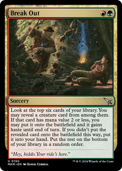 Break Out (Blue Smoke) - Foil