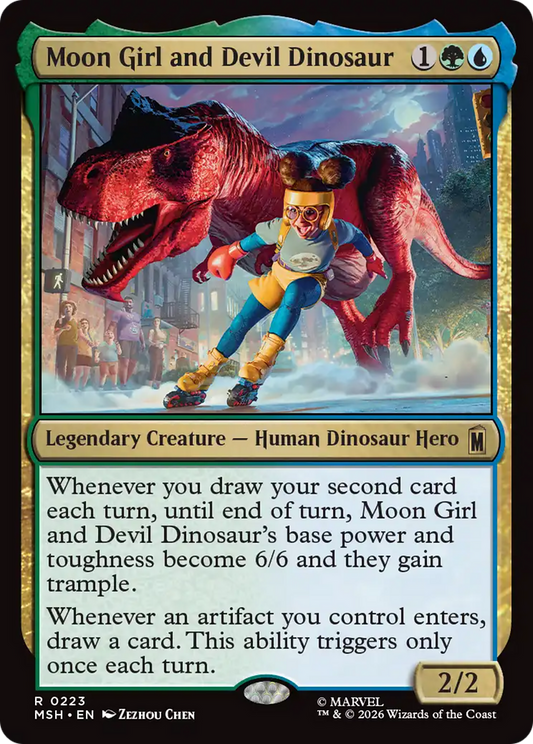 Moon Girl and Devil Dinosaur (0223) (MSH) - Foil