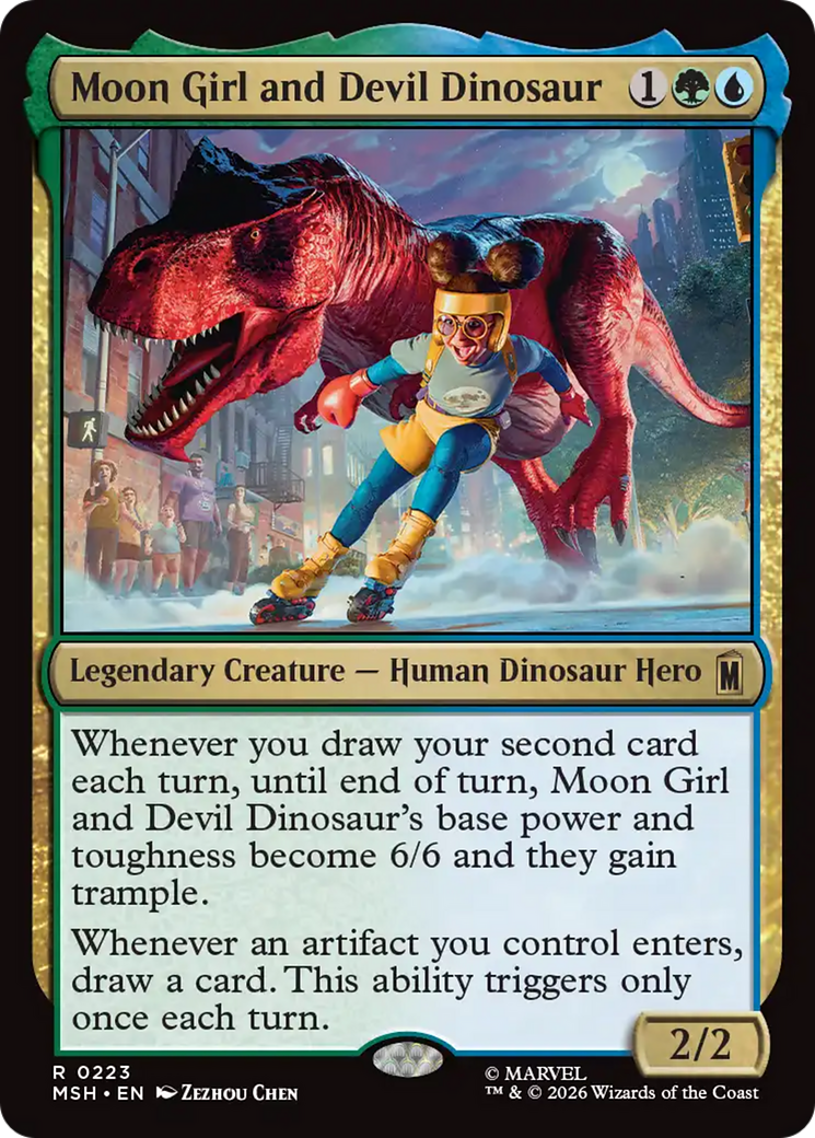Moon Girl and Devil Dinosaur (0223) (MSH)