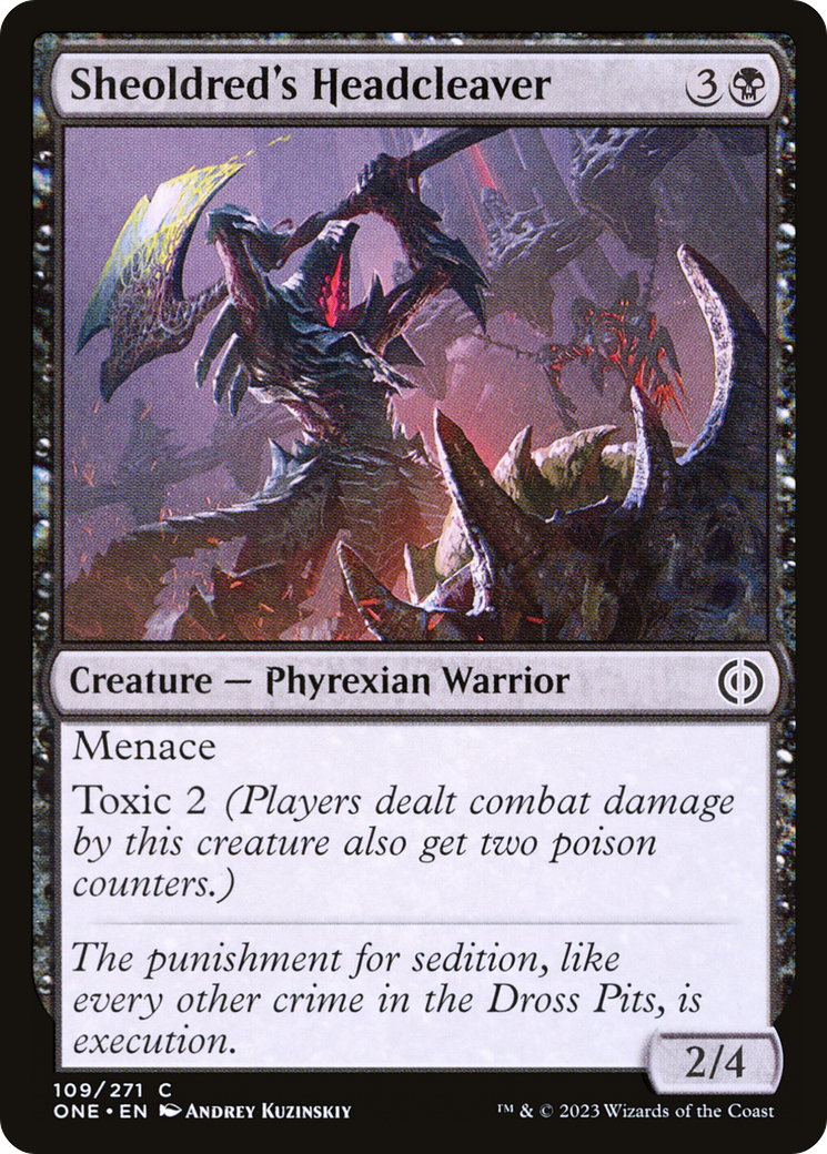 Sheoldred's Headcleaver - Foil