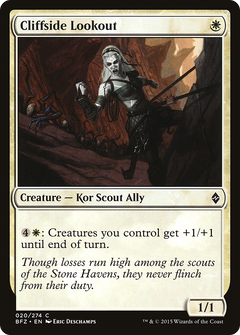 Cliffside Lookout - Foil