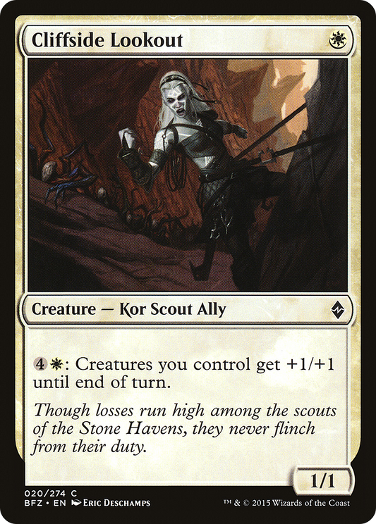 Cliffside Lookout - Foil