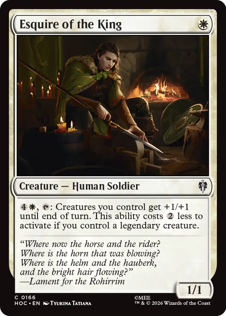 Esquire of the King (HOC)